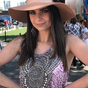 SOLD OUT Lilac silk embellished tank